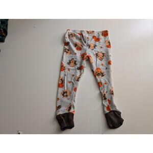 PJ Essentials Thanksgiving Turkey Print Pajama Pants – Toddler 2T